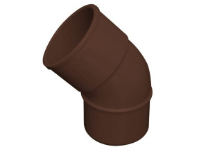 Изгиб ПВХ 45°