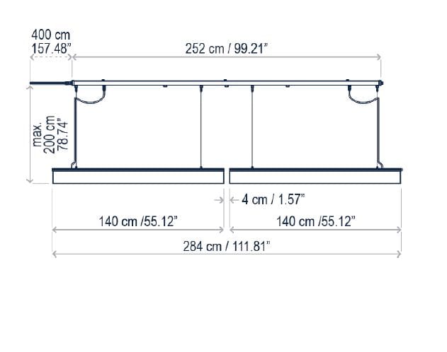 Освещение трека из полиэтиленового волокна Bover Nans ARCH-00030673 - Вид №7