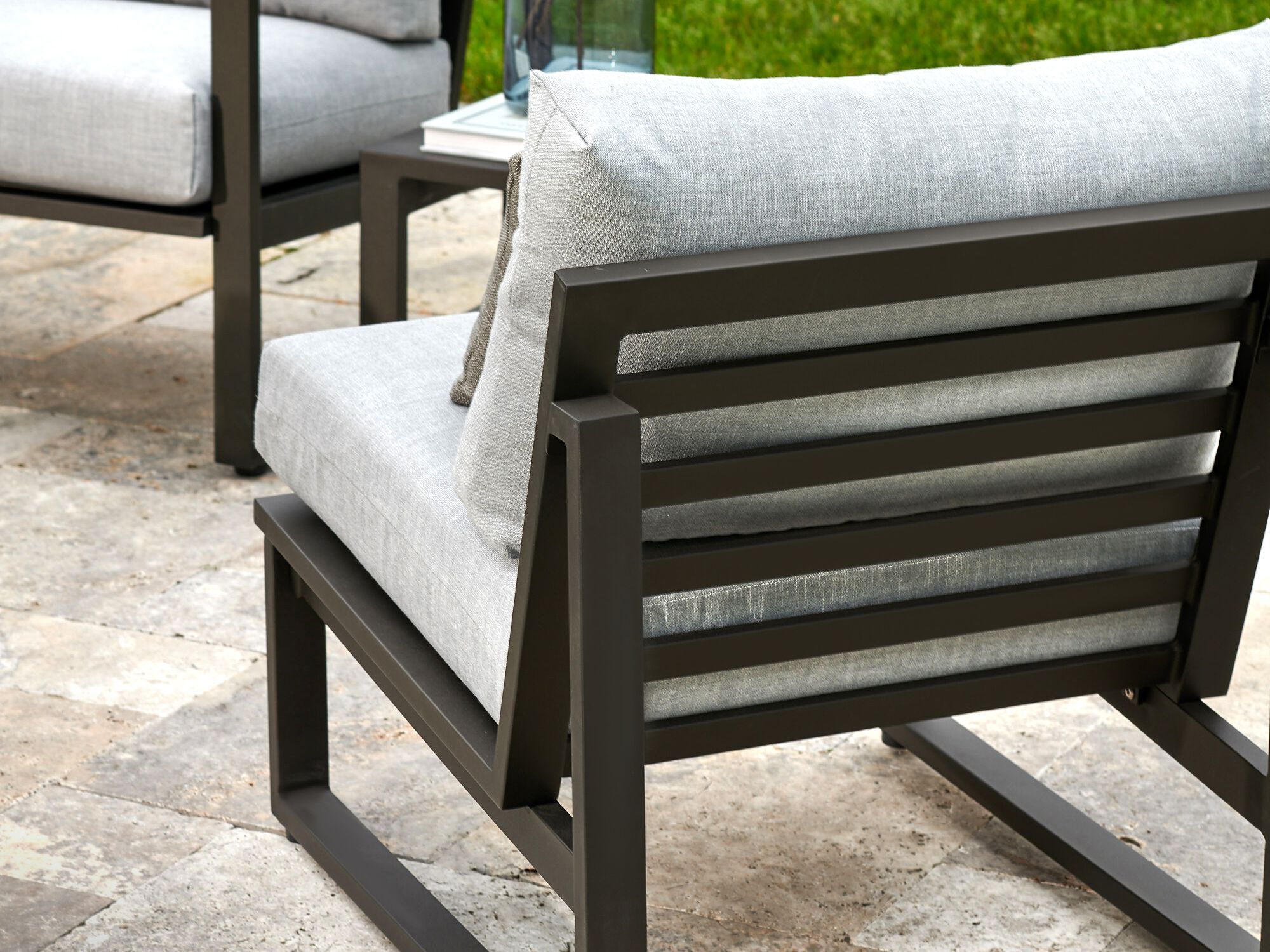 Алюминиевые салазки сад стул Walters Tidal ARCH-00047519 - Вид №2