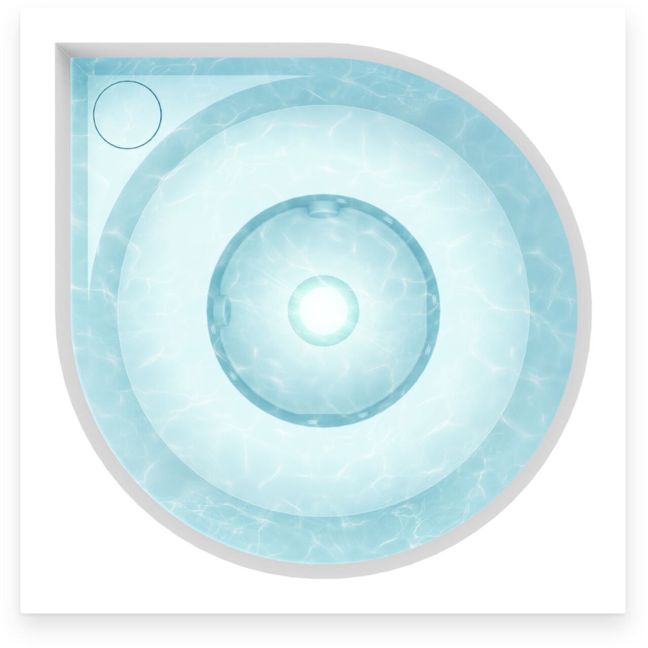 Открытый акриловый мини-бассейн Drop LÄHDE ARCH-00045064 - Вид №6