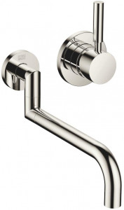 36880625-08 Смеситель настенный с отдельными розетками - платина Dornbracht Meta.02