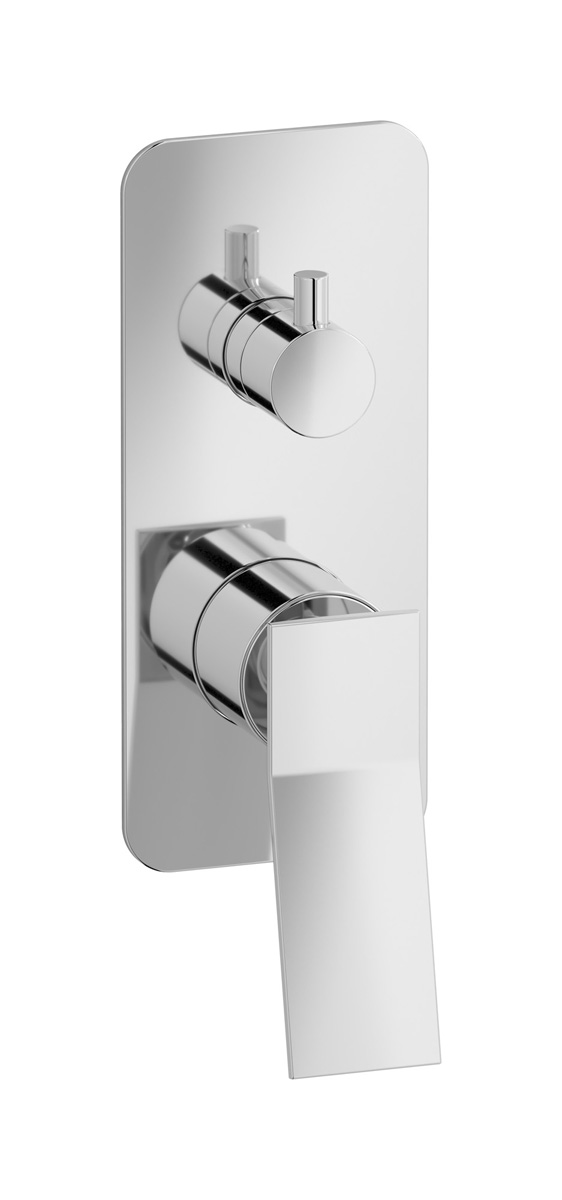 Внешние части встроенного в стену смесителя на 3 потребителя WE ARE IB wa320ii_23 Chrome Wave