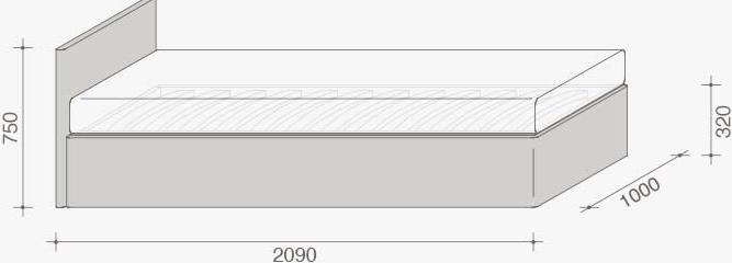 Lema Мягкая контейнерная кровать со съемной крышкой sun-id-1505731 - Вид №7
