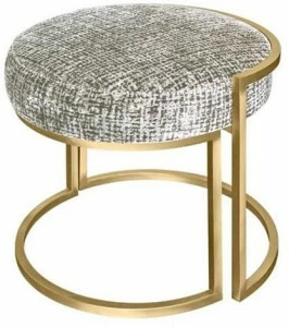 FRATO Круглый пуф из ткани Cabochon Fup240004aal