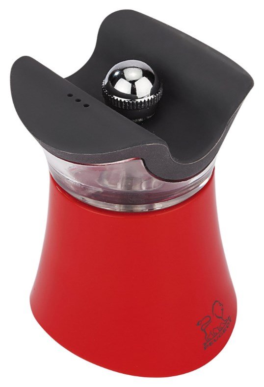 Мельница для перца и солонка 2-в-1 акриловые красные 8 см Pep's PEUGEOT ДИЗАЙНЕРСКИЕ 00-3951990 Красный  - Вид №2