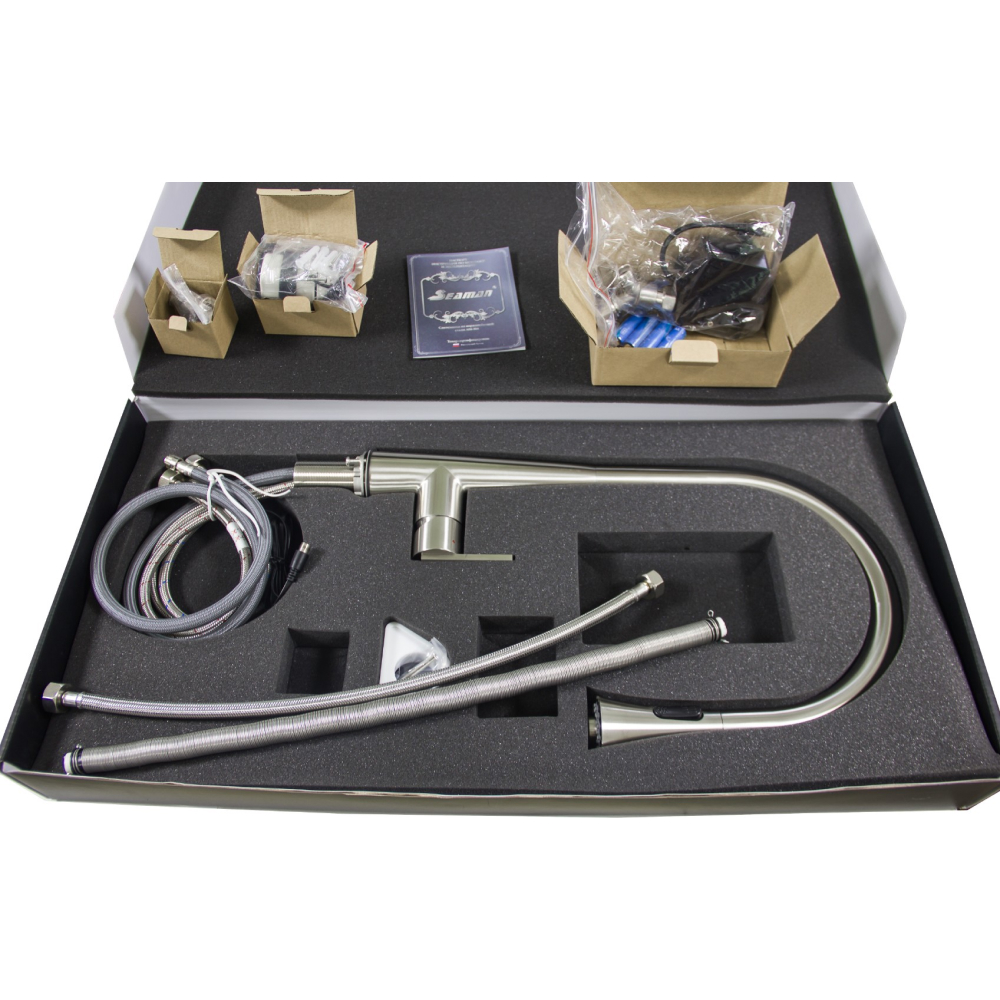 Кухонные смесители Eco Venice SSN-1801P-SS SEAMAN - Вид №5