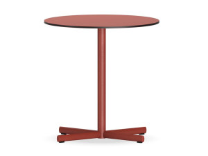 Круглый стол из HPL и стали с 4 спицами