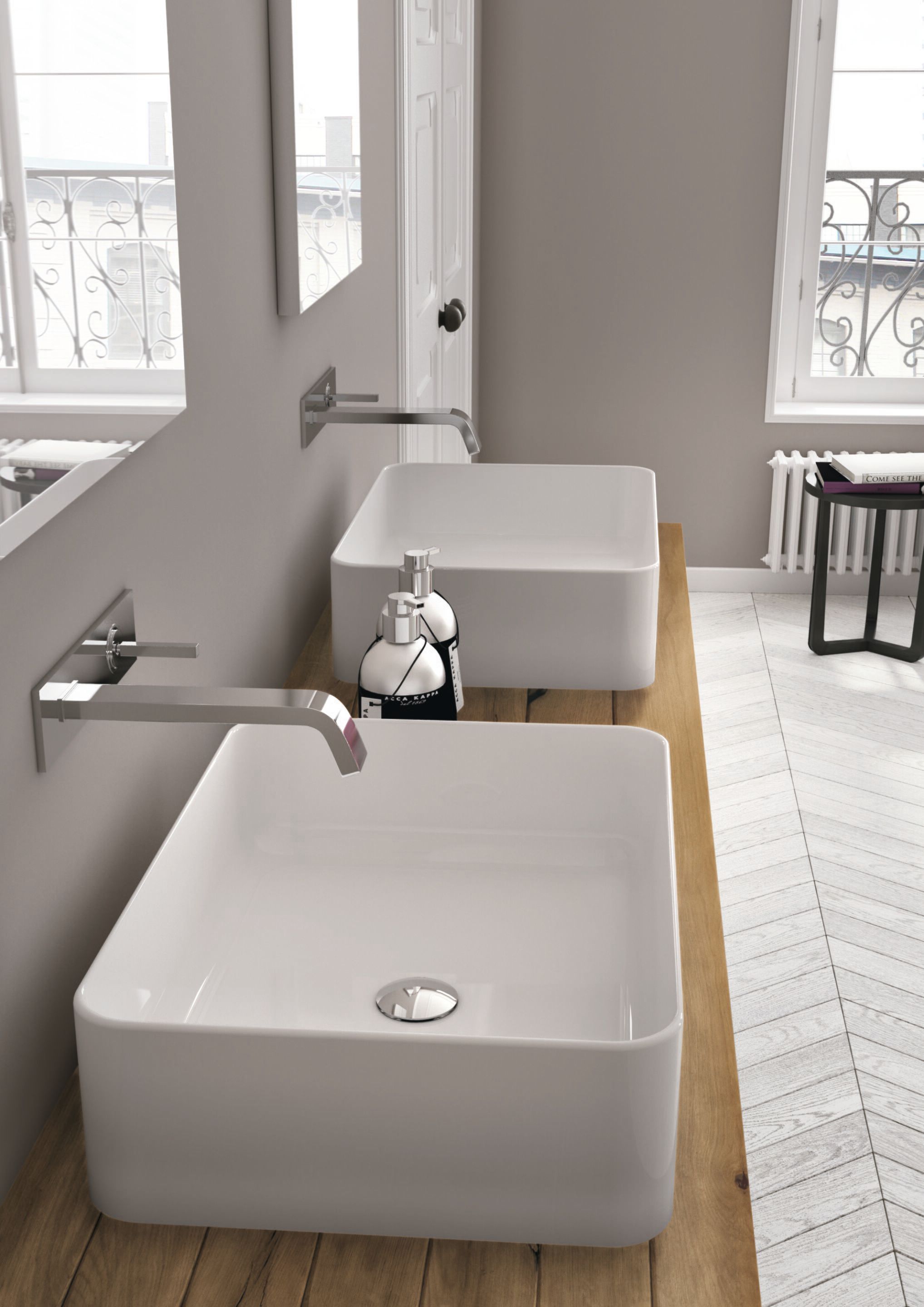 Двойной подвесной умывальник с ящиками Gruppo Geromin Change ARCH-00090649 - Вид №2