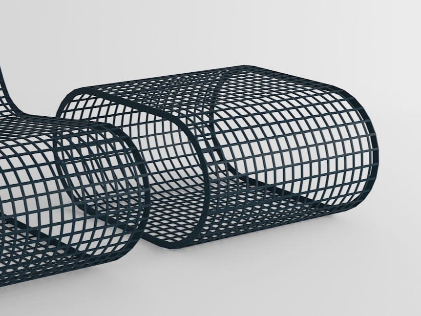 Прямоугольный алюминиевый журнальный столик GANDIABLASCO Buit ARCH-00127872 - Вид №9