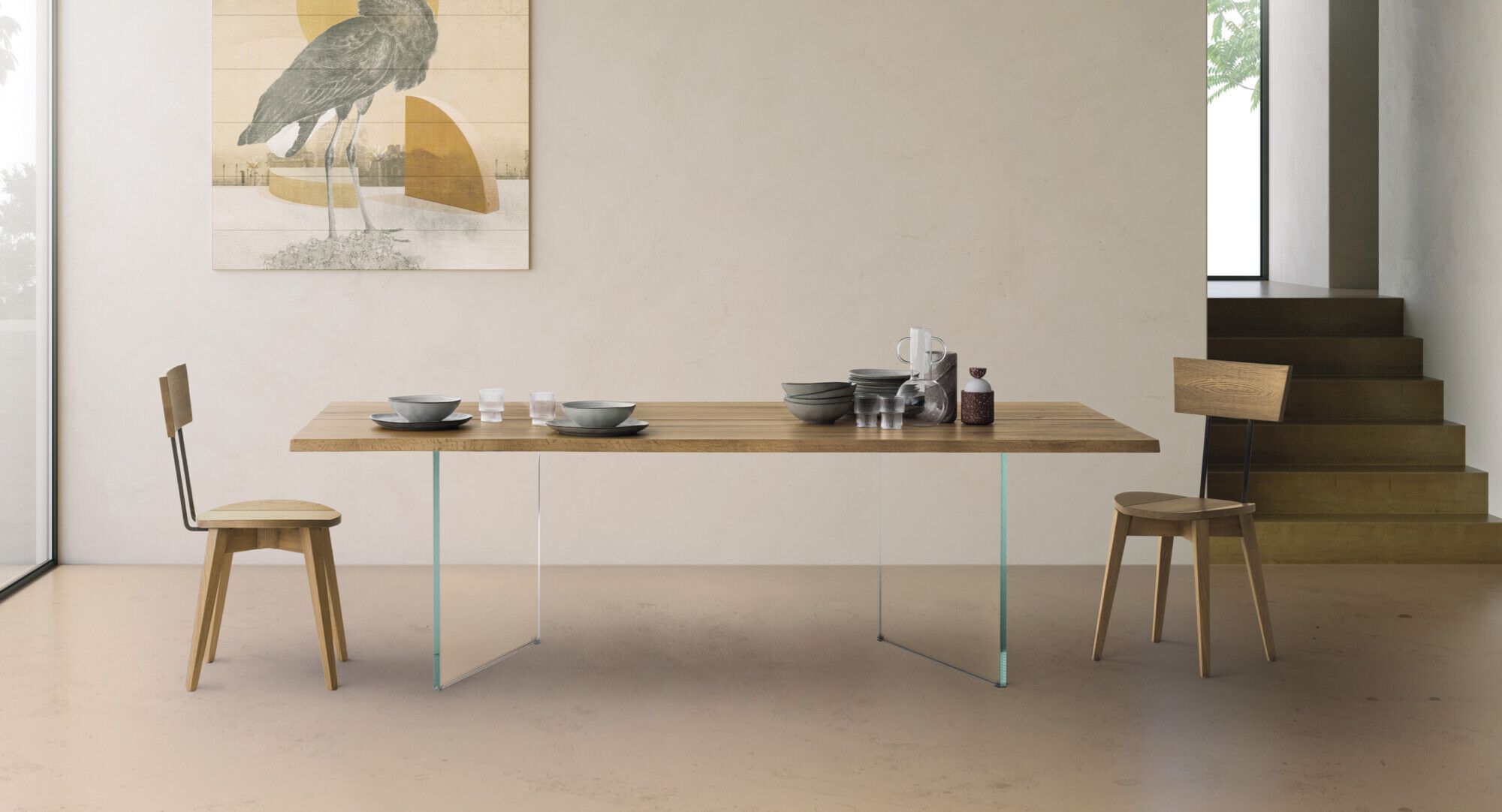 Прямоугольная столешница из дуба Devina Nais Близнецы ARCH-00133967 - Вид №5