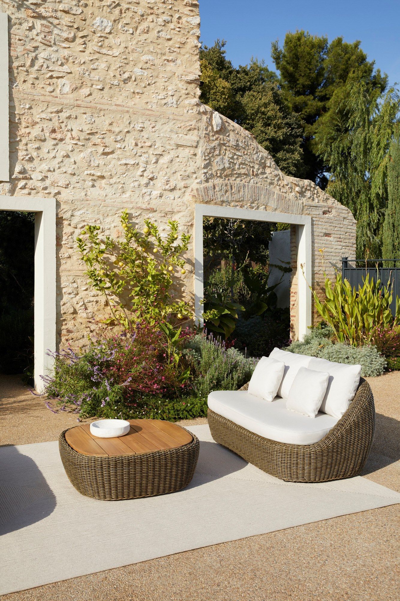 Садовый столик Shintotex® с тиковым верхом POINT Heritage ARCH-00032424 - Вид №6