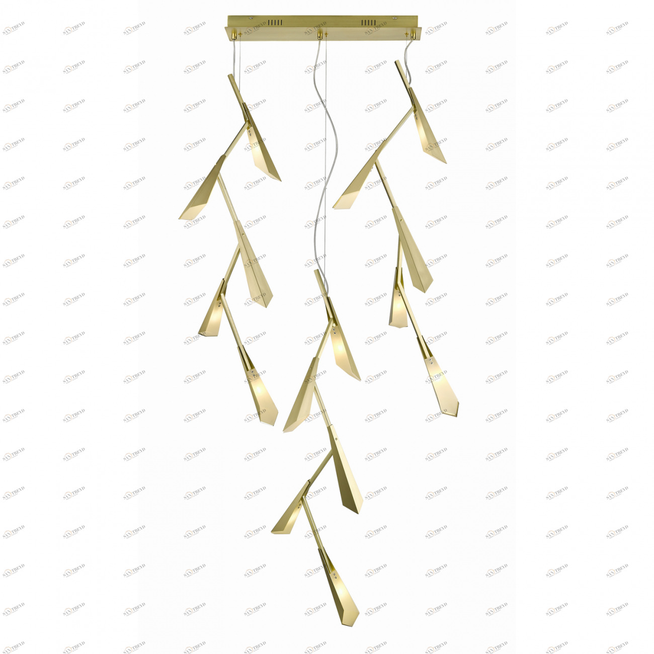 Подвесной светильник P68049-15 от Delight Collection DELIGHT ДИЗАЙНЕРСКИЕ 243872 Золотой 