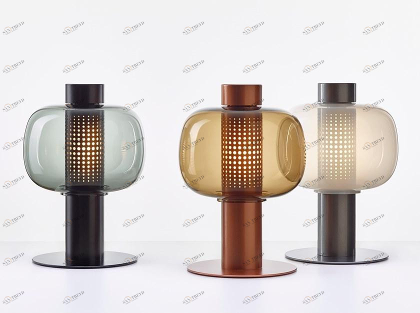 BROKIS Настольная светодиодная лампа для улицы из нержавеющей стали и стекла Bonbori Pc 1166-pc 1167