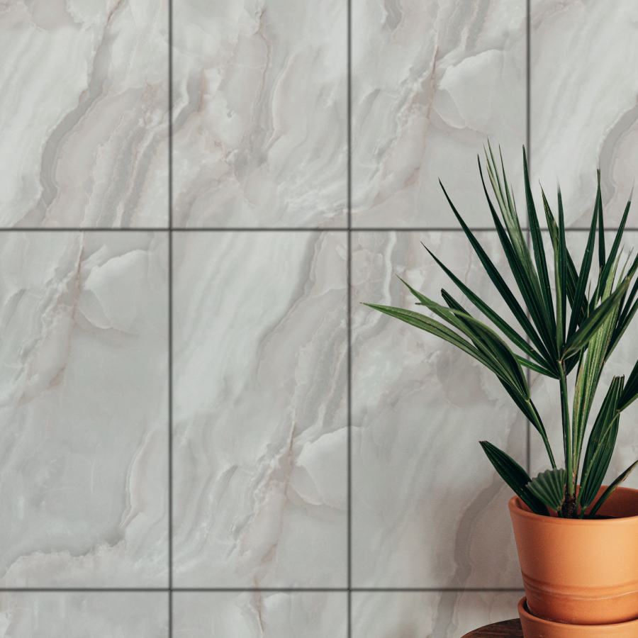 Панель SPC глянец Stella Kerama Плайя серый 560*280*2,5мм (8 шт в упак) АКВАТОН STSR-310 - Вид №7