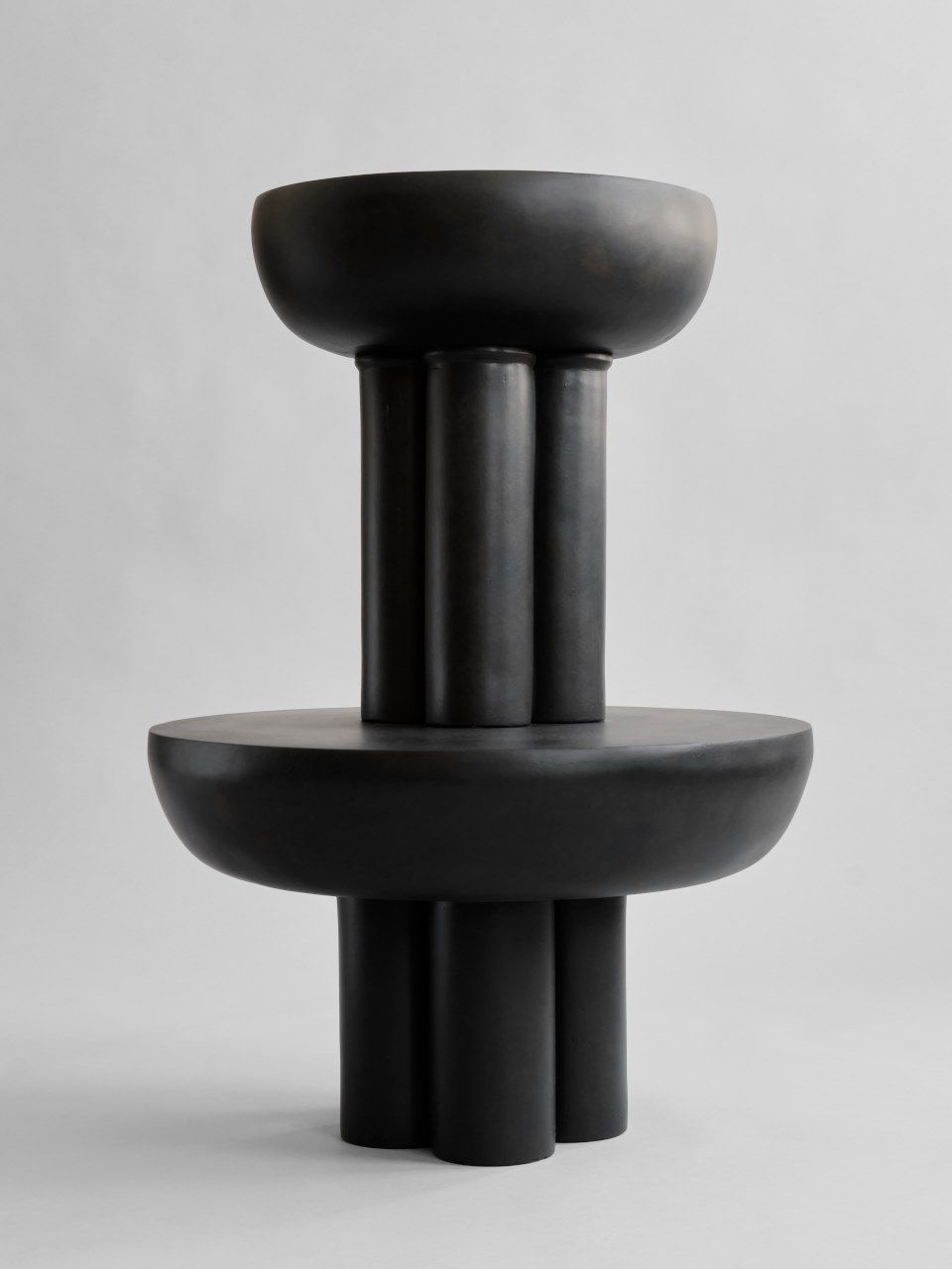 Низкий круглый журнальный столик из волокнистого цемента 101 Copenhagen Crown ARCH-00143243 - Вид №3