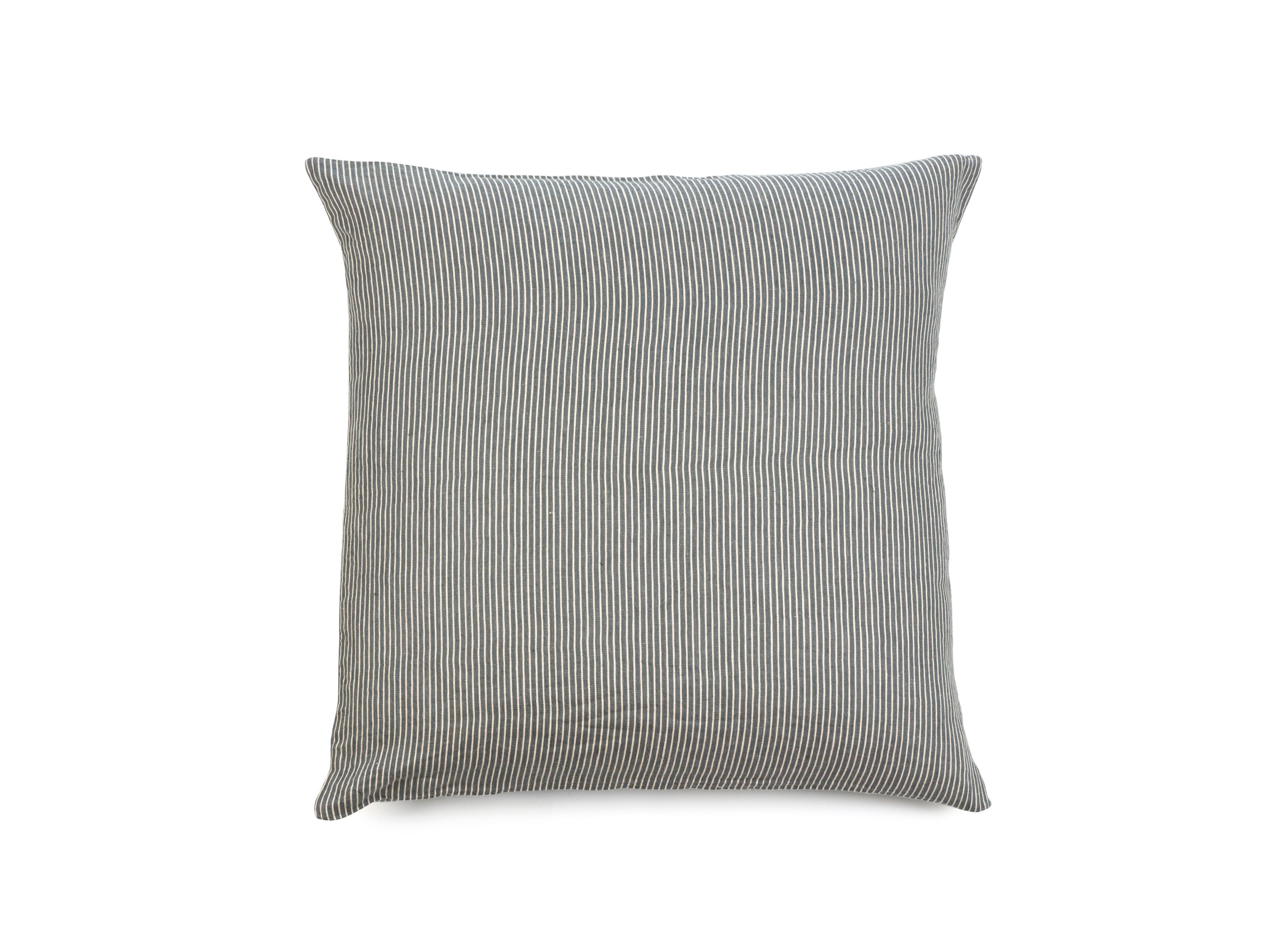 Льняная полосатая квадратная подушка Libeco Home Sailors Stripe ARCH-00095674