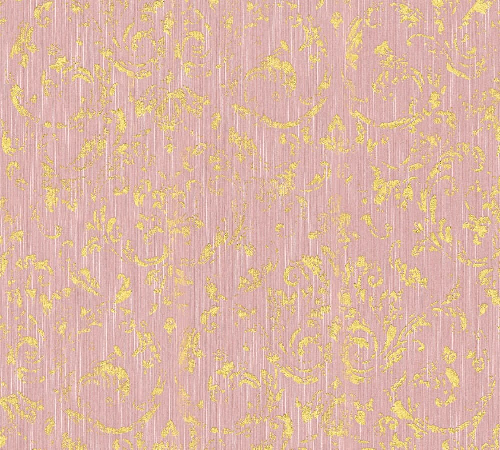 Обои с металлическим рисунком Architects Paper Metallic Silk ARCH-00073645 - Вид №4