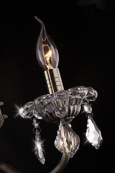 Бра настенное бронзовое Eurosvet 3281/2 Strotskis EUROSVET СВЕЧА 00-3930941 Бронза  - Вид №1