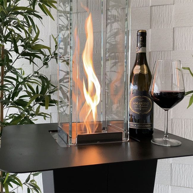 Стеклянный журнальный столик для каминов на биоэтаноле bioKamino OLYMPUS ARCH-00121083 - Вид №1