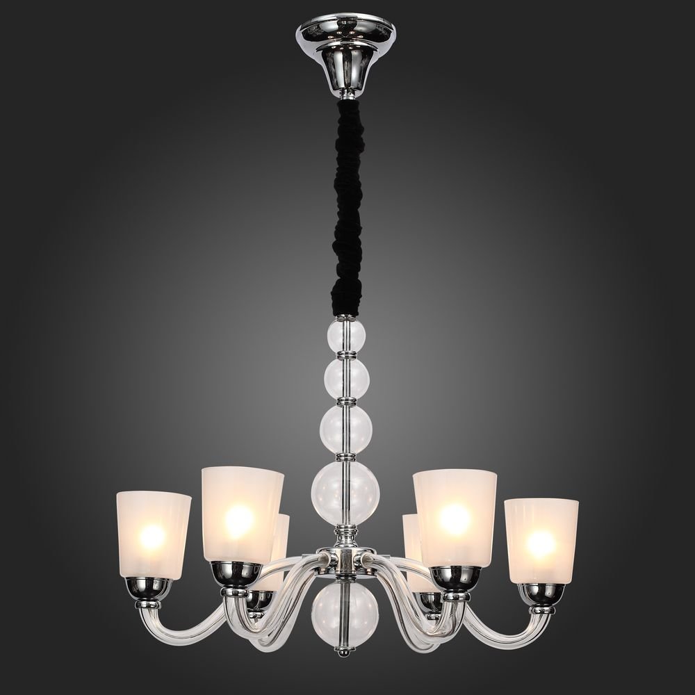 Подвесная люстра ST Luce Signora SL681.103.06 ST LUCE ДИЗАЙНЕРСКИЕ, SIGNORA 057889 Белый  - Вид №1