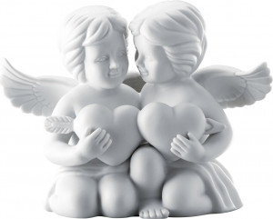10654585 Rosenthal Фигурка Rosenthal Ангелы с сердцем 14,5см, фарфор Фарфор