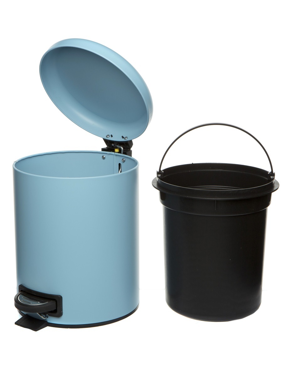 Вёдра с педалью и крышкой Pavo 5L Blue NAVAKO 11536 - Вид №2