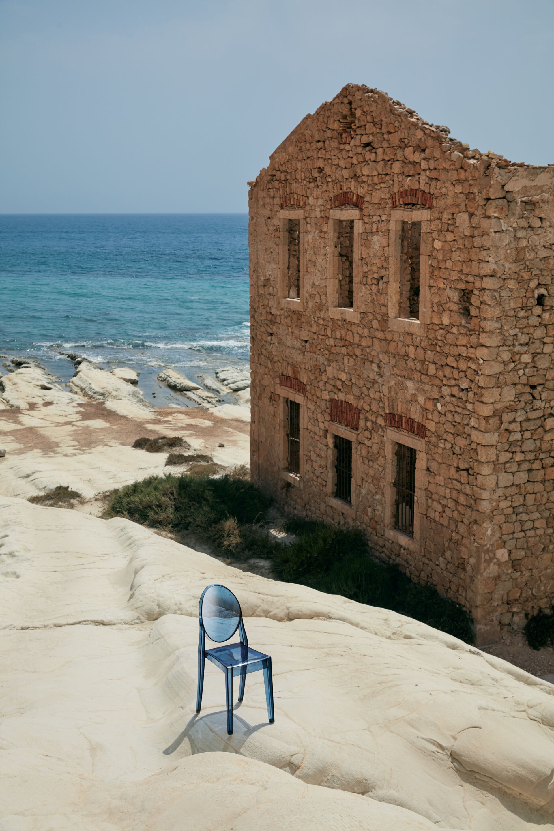 Поликарбонат медальон стул Kartell призрак ARCH-00087551 - Вид №3