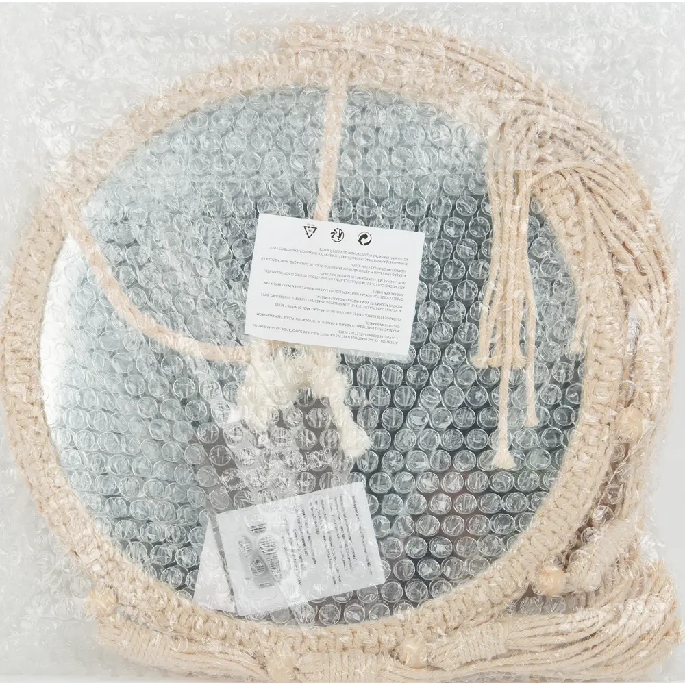 Зеркало Atmosphera круглое с кистями 31x62 см 84267350 STLM-2054427  - Вид №3
