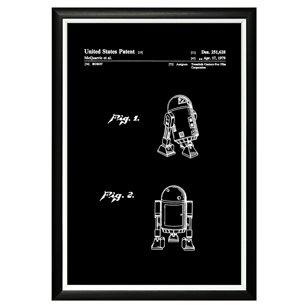 896521297_1818 Арт-постер «Патент 20th Century Fox на робота «Звездные войны» Object Desire 