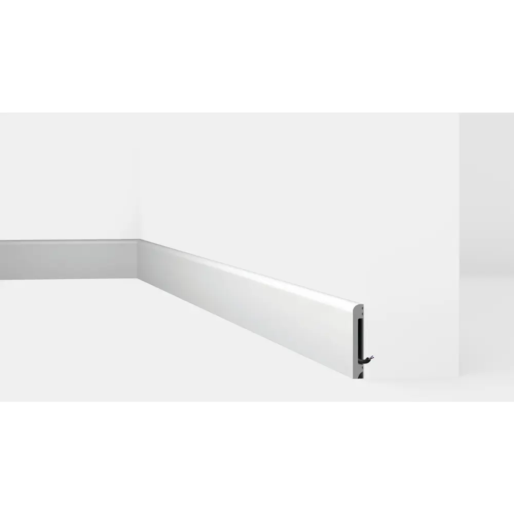 Плинтус напольный NMC полистирол белый 15x200x100 мм STLM-2027449 - Вид №1