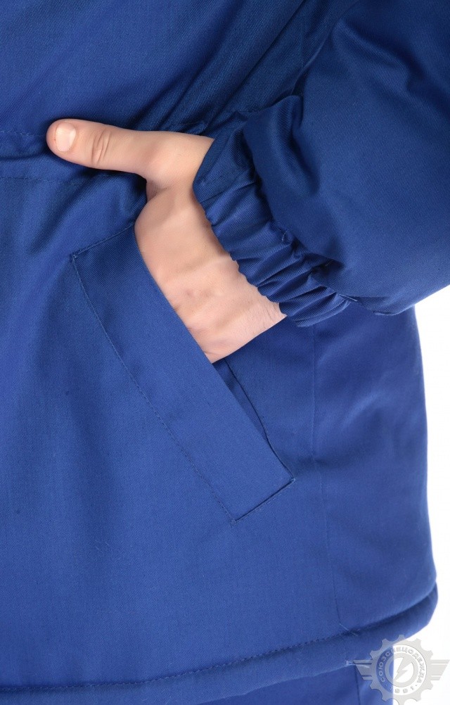 63780 Костюм "Эксперт-К" зимний василек  Зимняя спецодежда  размер 48-50/170-176  - Вид №16