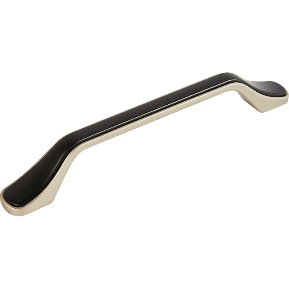 87377501 Ручка-скоба мебельная L4.026 ЦАМ 128 мм цвет никель STLM-1012507 LARVIJ 