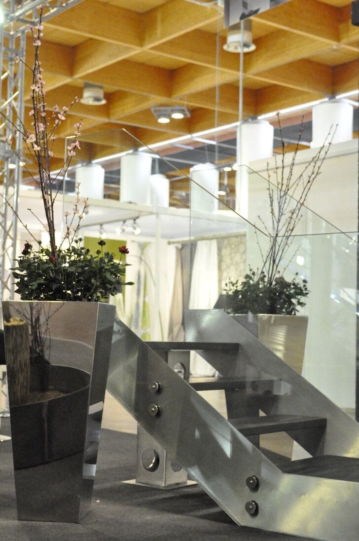 Стальной садовый горшок / горшок Crestani 2000 BLOOM ARCH-00124122 - Вид №2