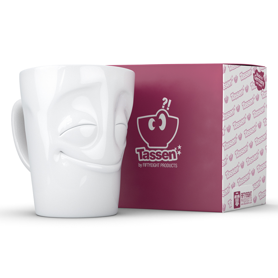 T01.83.01 Кружка tassen cheery 350 мл белая Tassen by FIFTYEIGHT PRODUCTS  - Вид №1