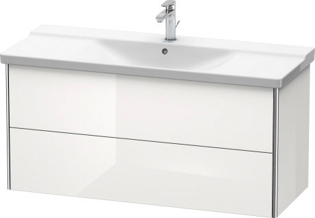 XS418309797 XSquare Тумбочка подвесная Светло-голубой шелковисто-матовый лак Duravit - Вид №2