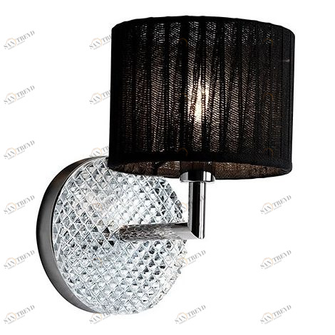 Светильник настенный черный Fabbian D82D0102 FABBIAN  00-3882573 Черный 