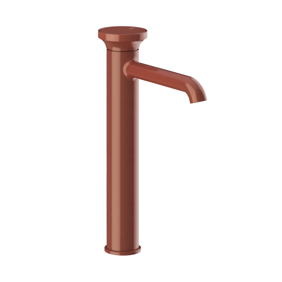 Смеситель для умывальника 66004 278 Gessi Origini ГЛЯНЦЕВЫЙ КОРАЛЛОВЫЙ 66004278