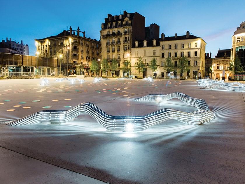 CYRIA Скамья со встроенным освещением без спинки Bw# sun-id-1488706 - Вид №3