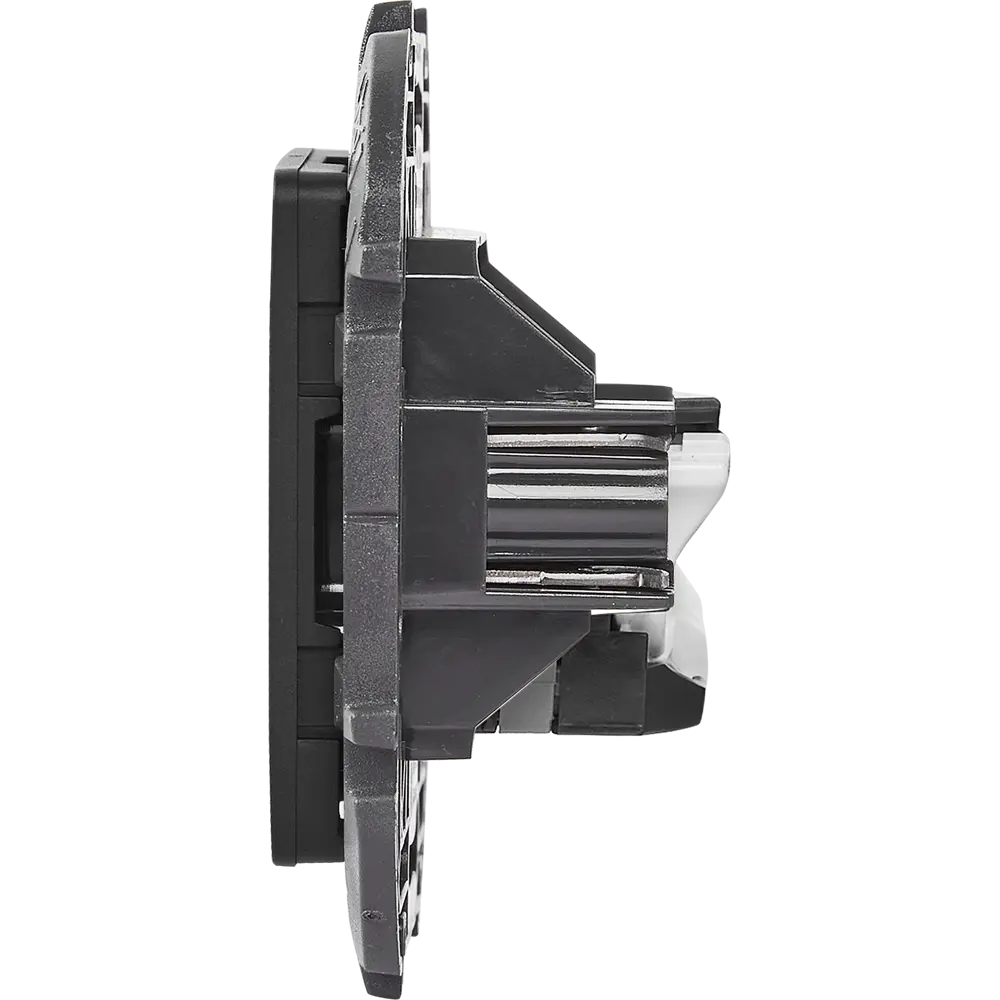 Розетка компьютерная LEXMAN Lilian антрацит для сетей Ethernet 86761344 STLM-0071325 - Вид №2