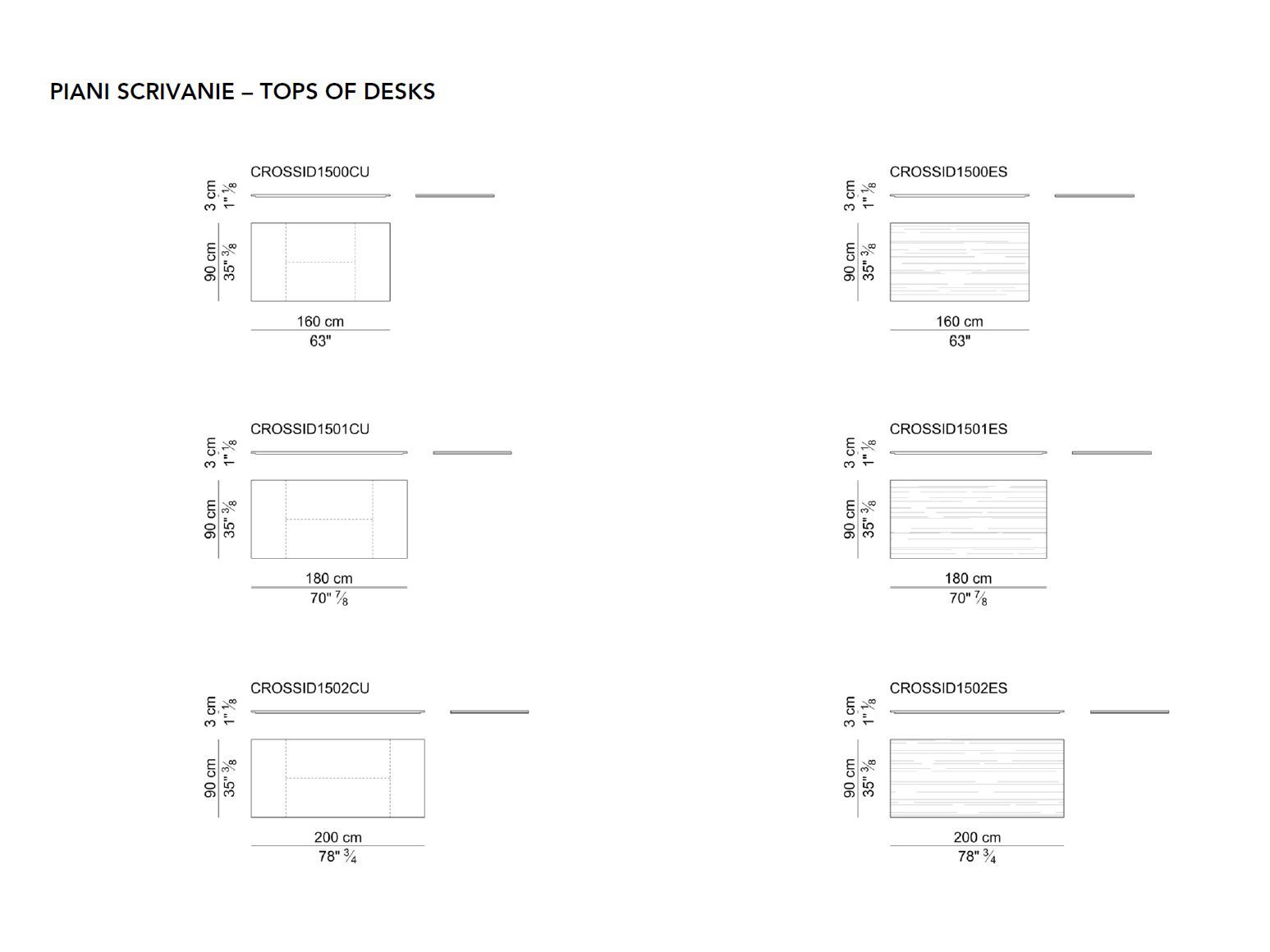 Деревянный направленный угловой стол i 4 Mariani ARCH-00115139 - Вид №4