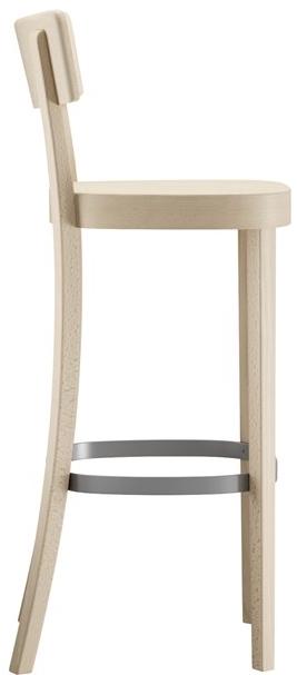horgenglarus Высокий табурет из бука со спинкой Classic 11-380 - Вид №2