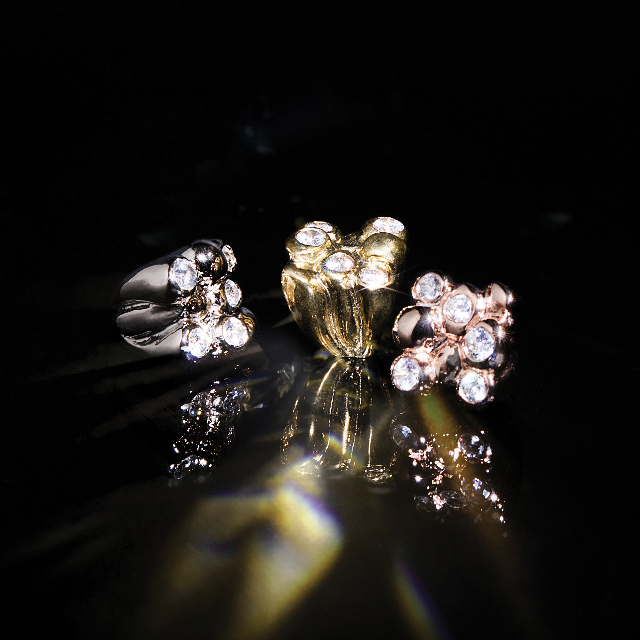 LE4001 PullCast Ручка ящика FEU Позолота и кристаллы Сваровски Limited Edition - Вид №2