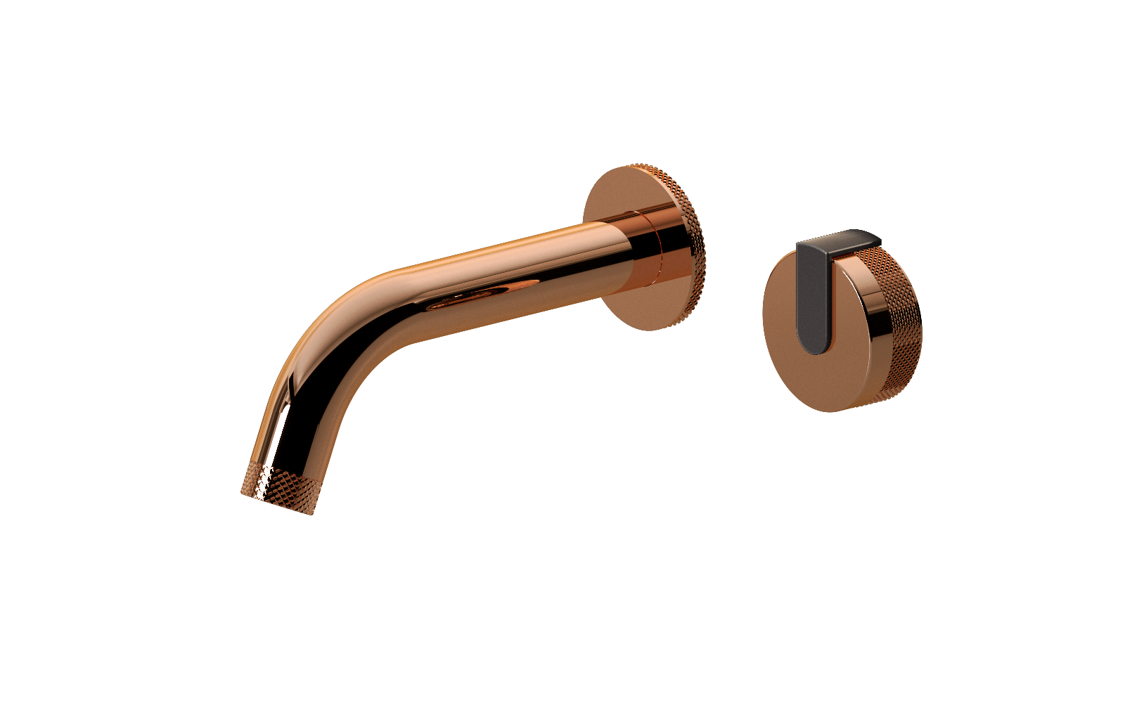 E-11535-R1RG-L1GM-RG Настенный прогрессивный смеситель скрытого монтажа для раковины GRAFF MOD+