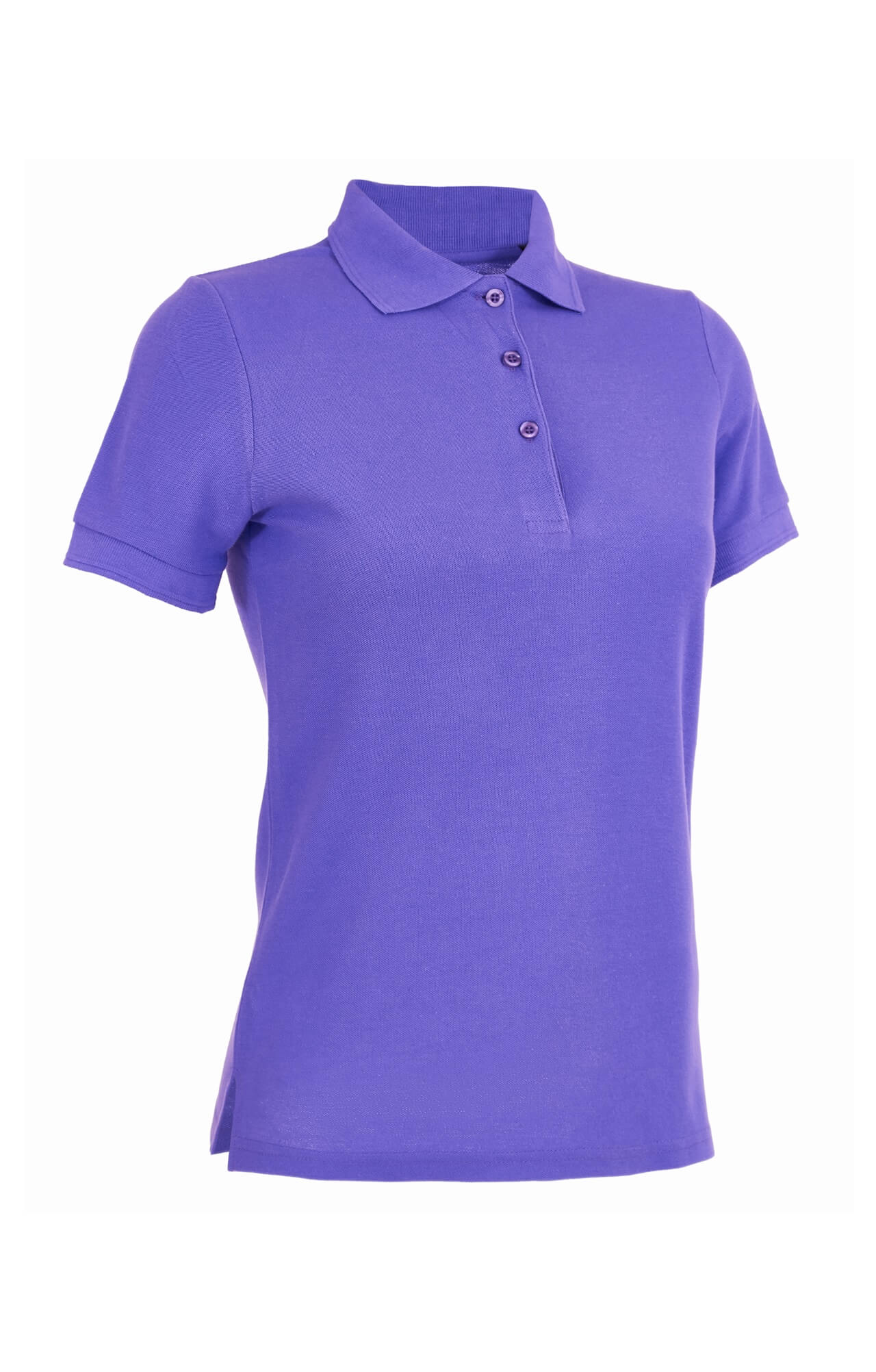 62166 Тенниска-поло женская фиолетовая LUXE  Одежда для салонов красоты  размер S  - Вид №2