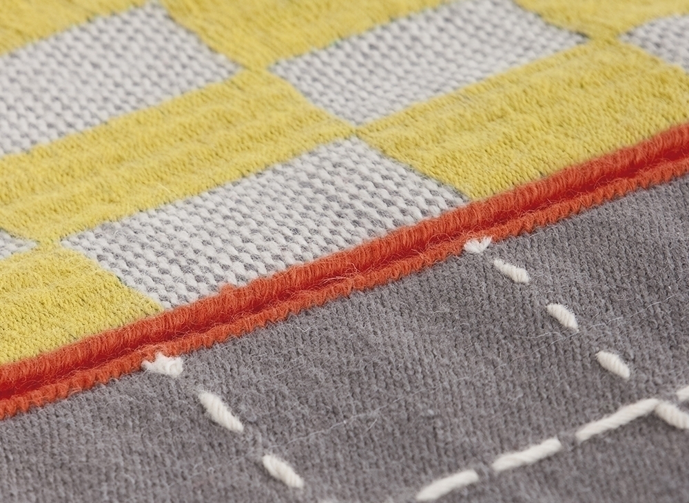 100167 Ковер Alfombras Turquoise 300 GAN Bandas - Вид №1