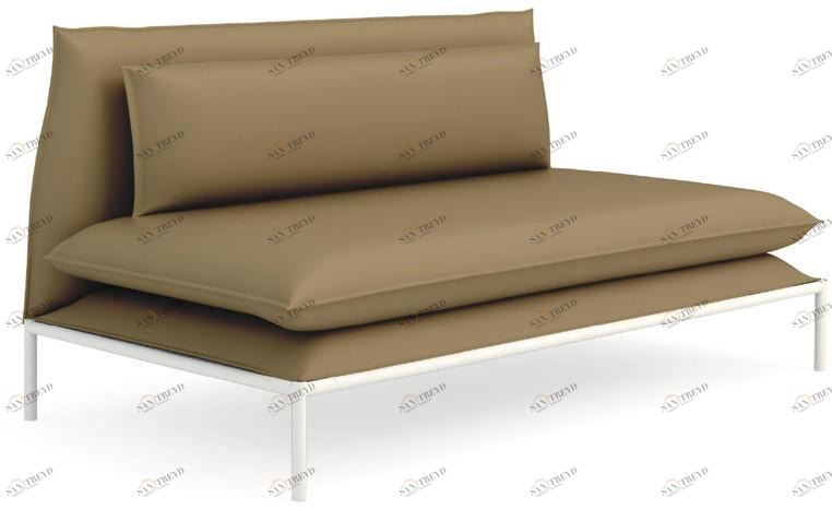 Quinti Sedute Мягкий кожаный диван по контракту Box sun-id-1367547