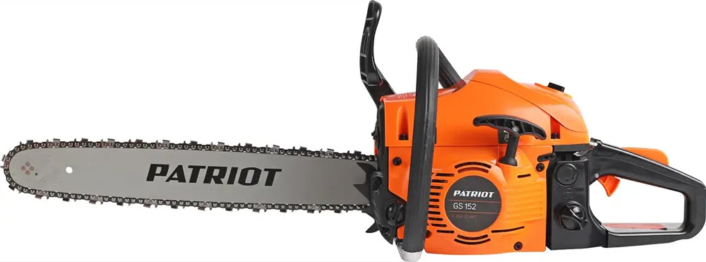 Бензопила PATRIOT GS 152 с шиной 45 см для профессиональной валки 83235306