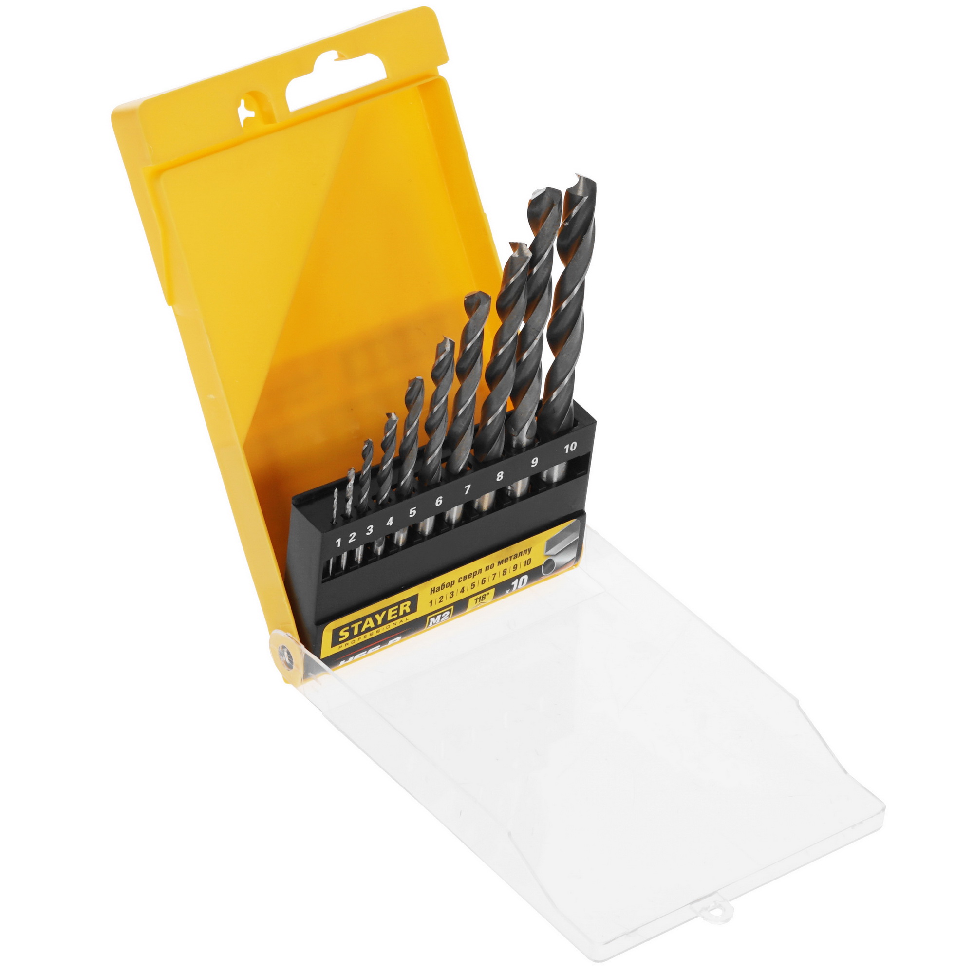 Набор сверл STAYER 29602-H10_z01 9975866 STDN-0002629 - Вид №2