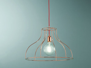 Металлический подвесной светильник