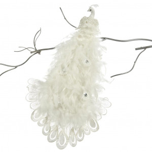 TR 26357 Кружевной павлин на клипсе 54,5 см GOODWILL